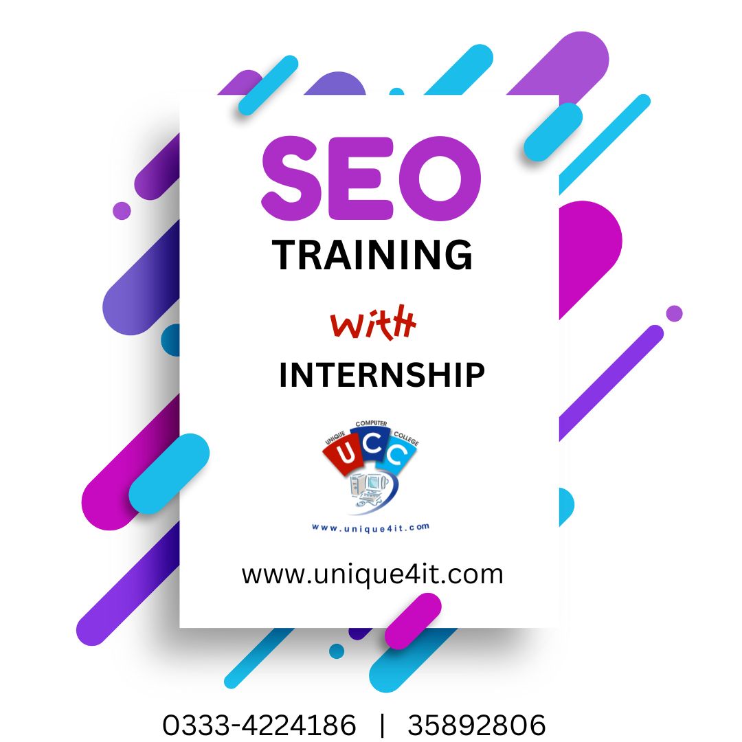 seo training with internship - computer college lahore dha